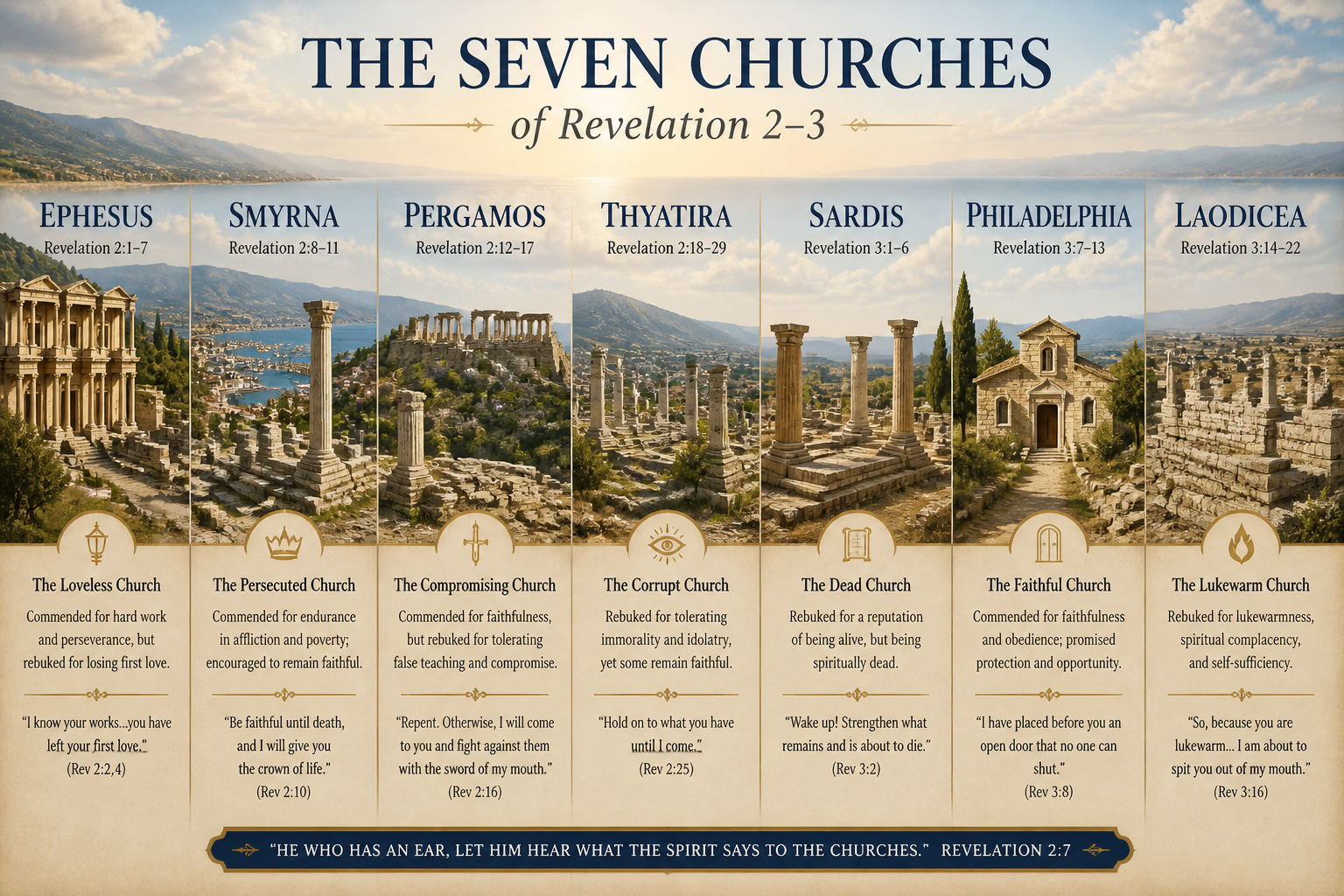 Episode 101: The Seven Churches of Revelation
